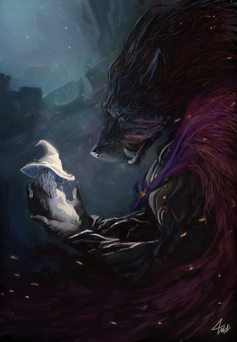 Blaidd from Elden Ring